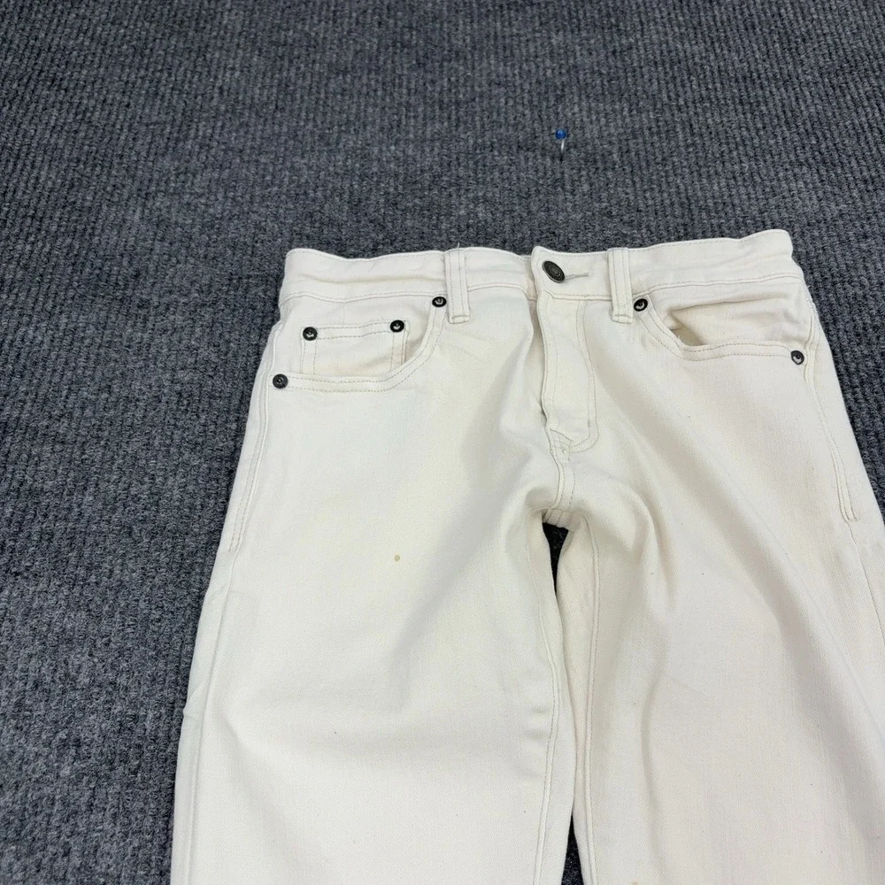 American Eagle Jeans Mens 28x28 White Cotton Extreme Flex Slim Casual Streetwear